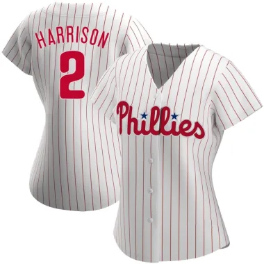 Josh Harrison Women's Replica Philadelphia Phillies White Home Jersey