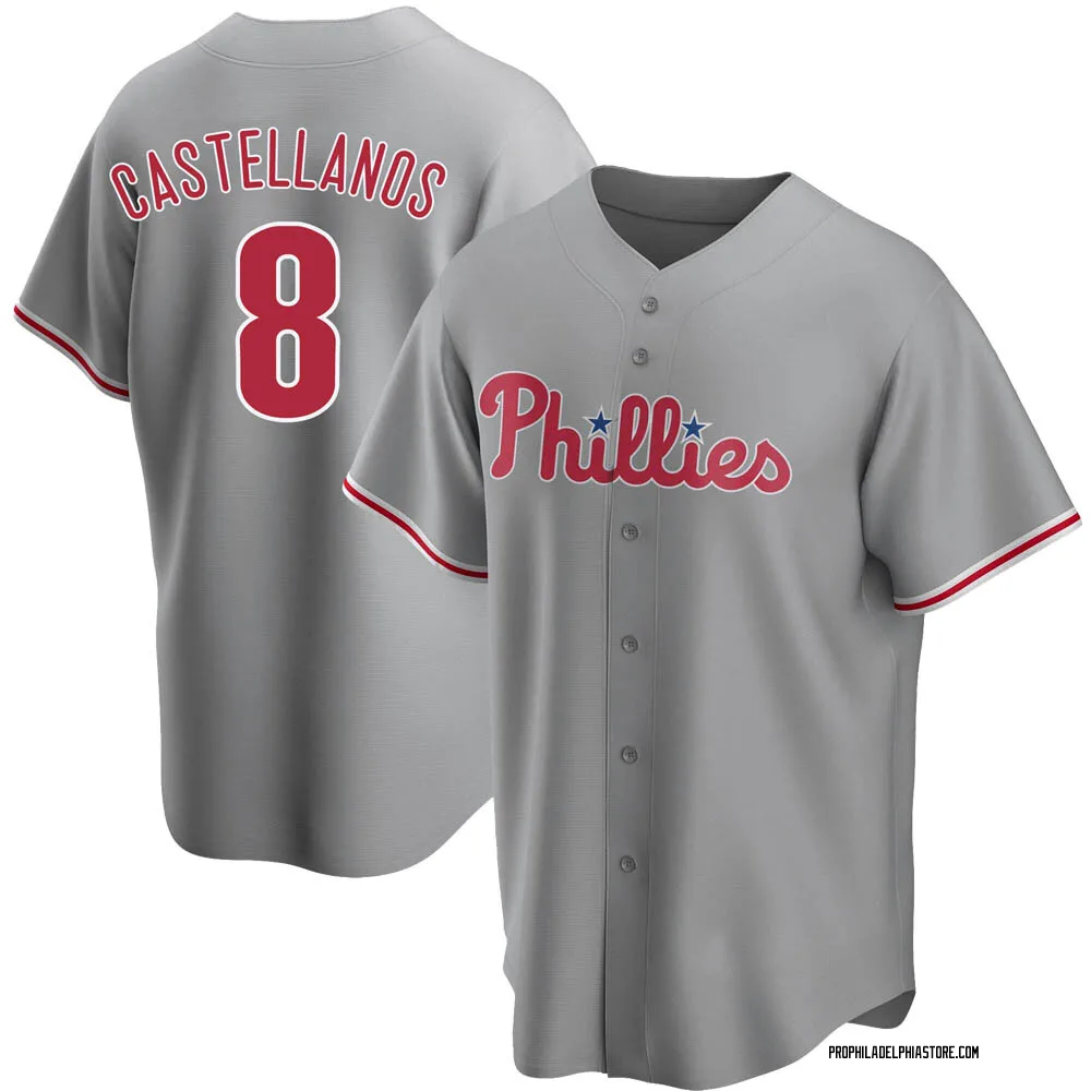 Nick Castellanos Youth Replica Philadelphia Phillies Gray Road