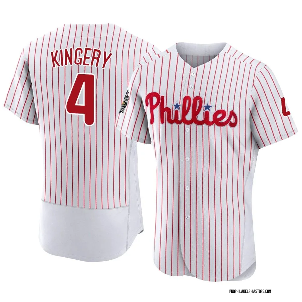 Scott Kingery Men's Authentic Philadelphia Phillies White 2022