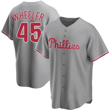 Zack Wheeler Youth Replica Philadelphia Phillies Gray Road Jersey -  Philadelphia Store