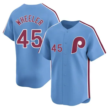 Zack Wheeler Youth Limited Philadelphia Phillies Light Blue Alternate Jersey